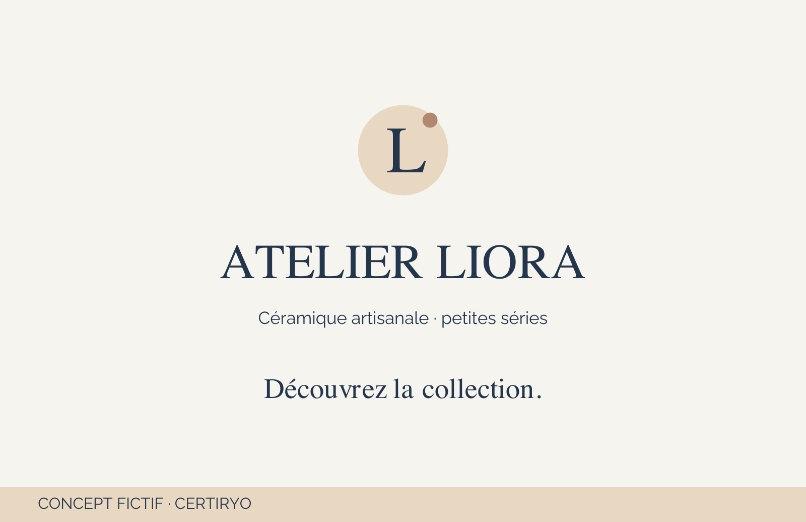 Atelier Liora — concept